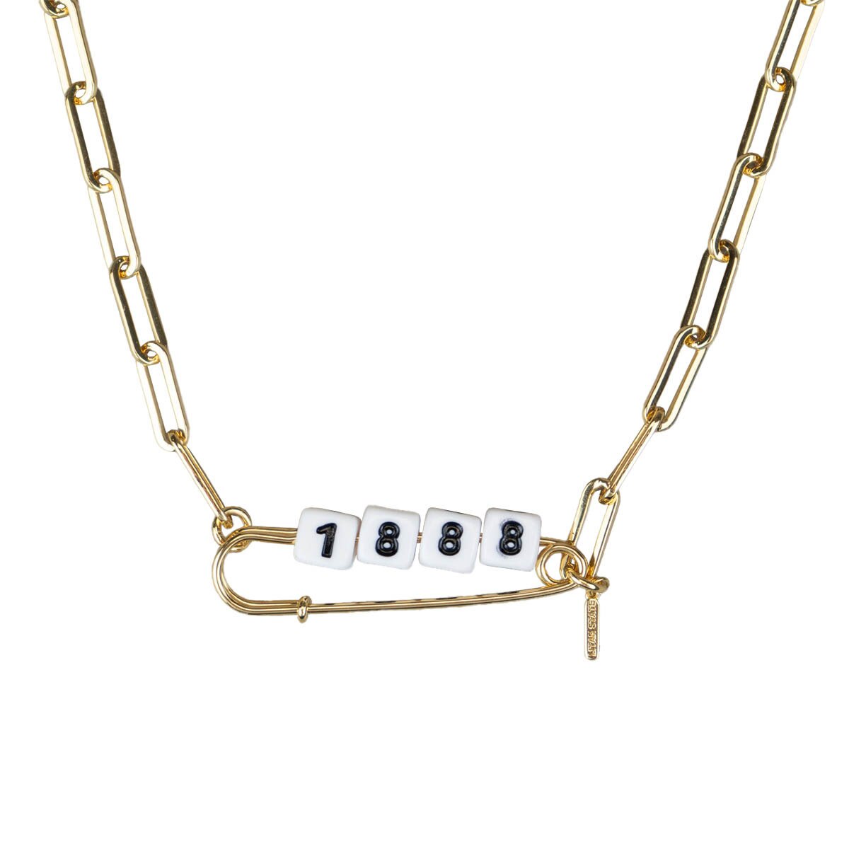 1888 Safety Pin Necklace